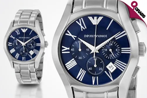 From QR645 Class It Up with Emporio Armani Watches for Men - Choose from 6 Sleek Designs! (Up to QR1579 Value)
